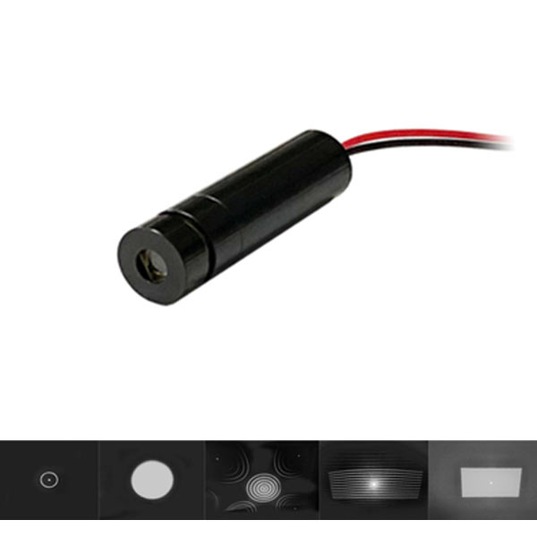 830nm 100mW Raster Pattern وحدة الليزر IR Laser Patterns Optional